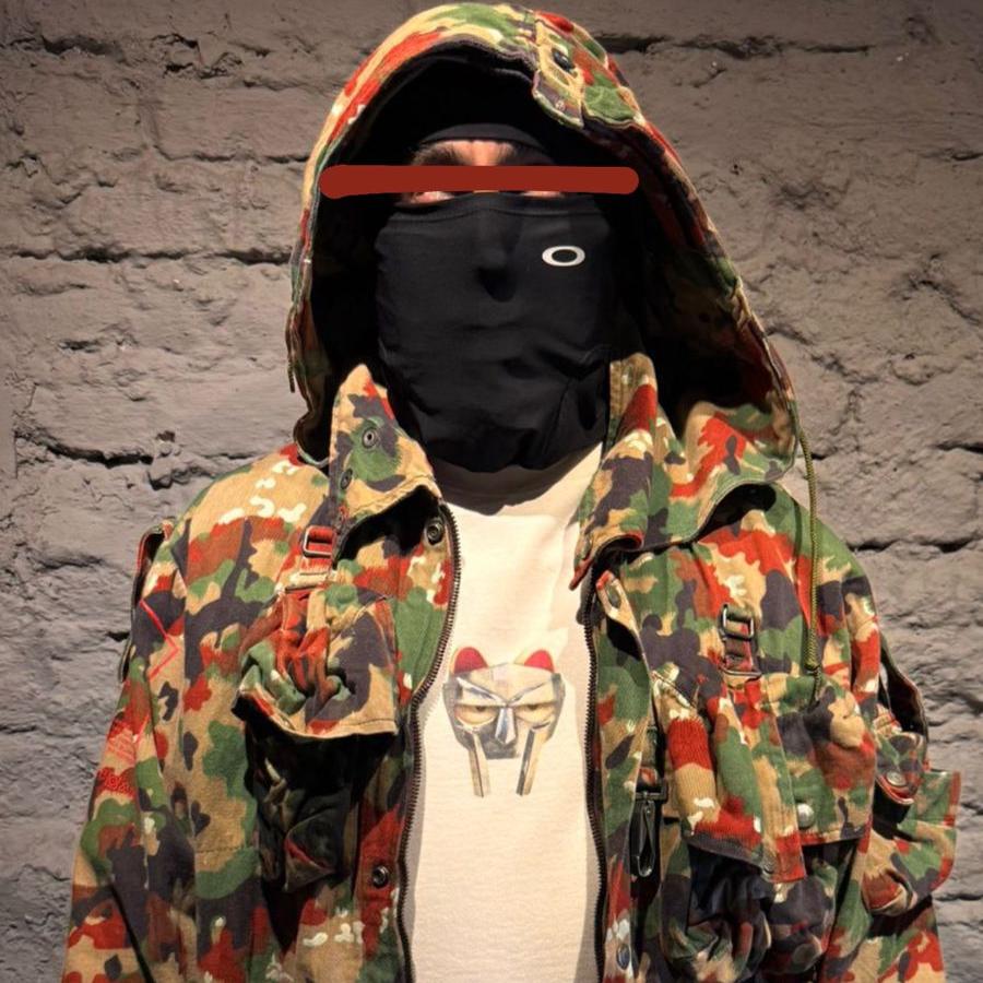 Chamarra NoMercy x Doubledye ¨Warrior wear army 001¨