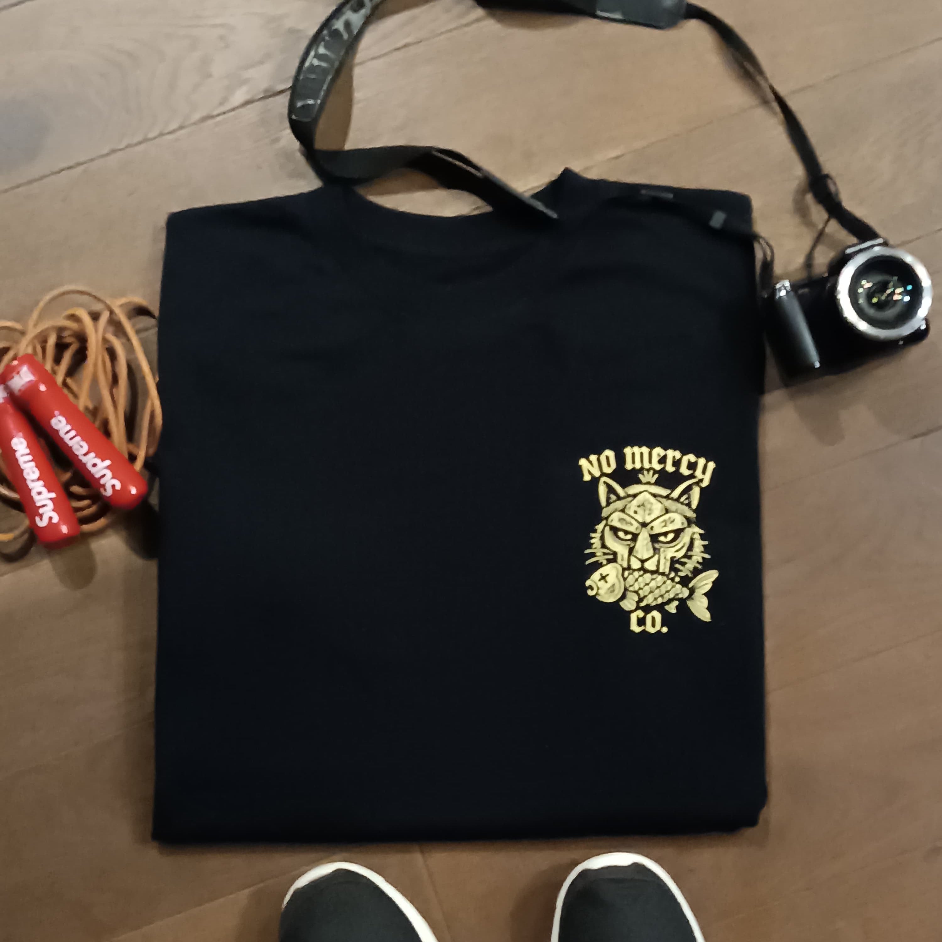 Fish Slayer Black Tee