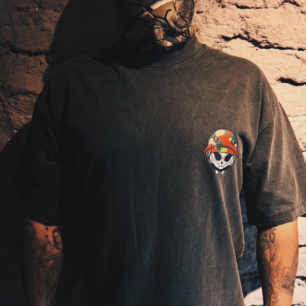 Nomercy x Doubledye Tee ¨Warrior Wear army 001¨