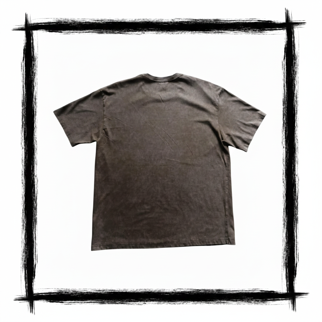 Playera Acid Wash Verde 230 Gramos