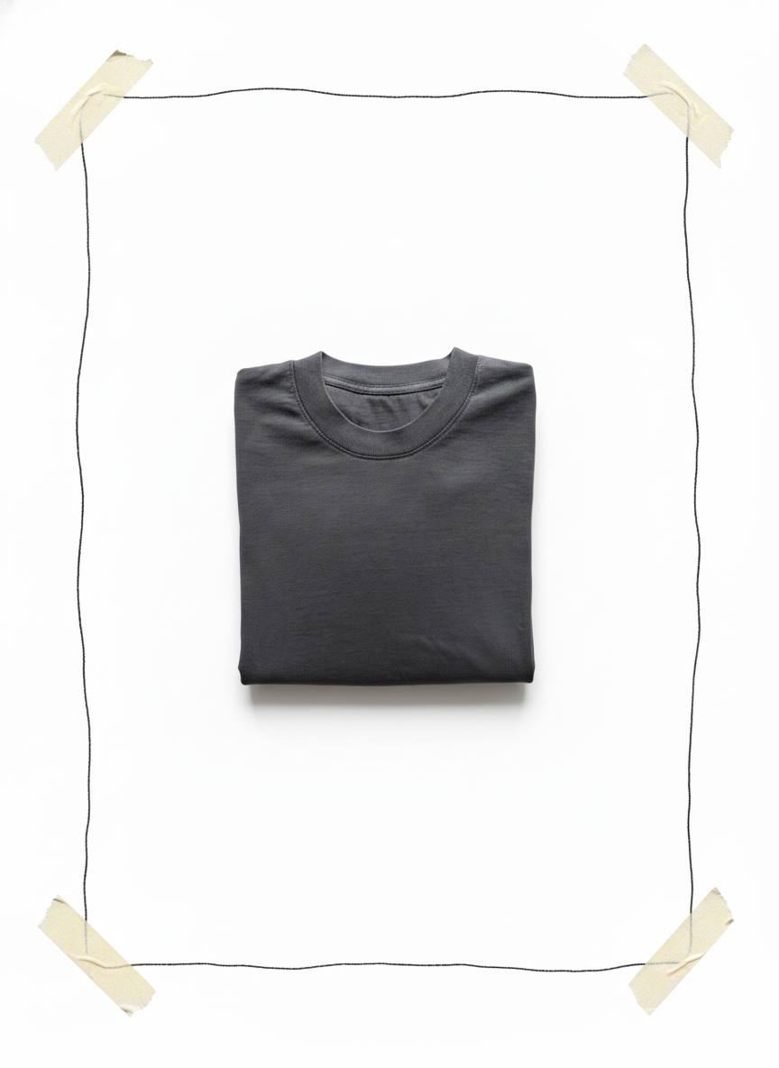 T-shirt 260 grammes Pigment Gris