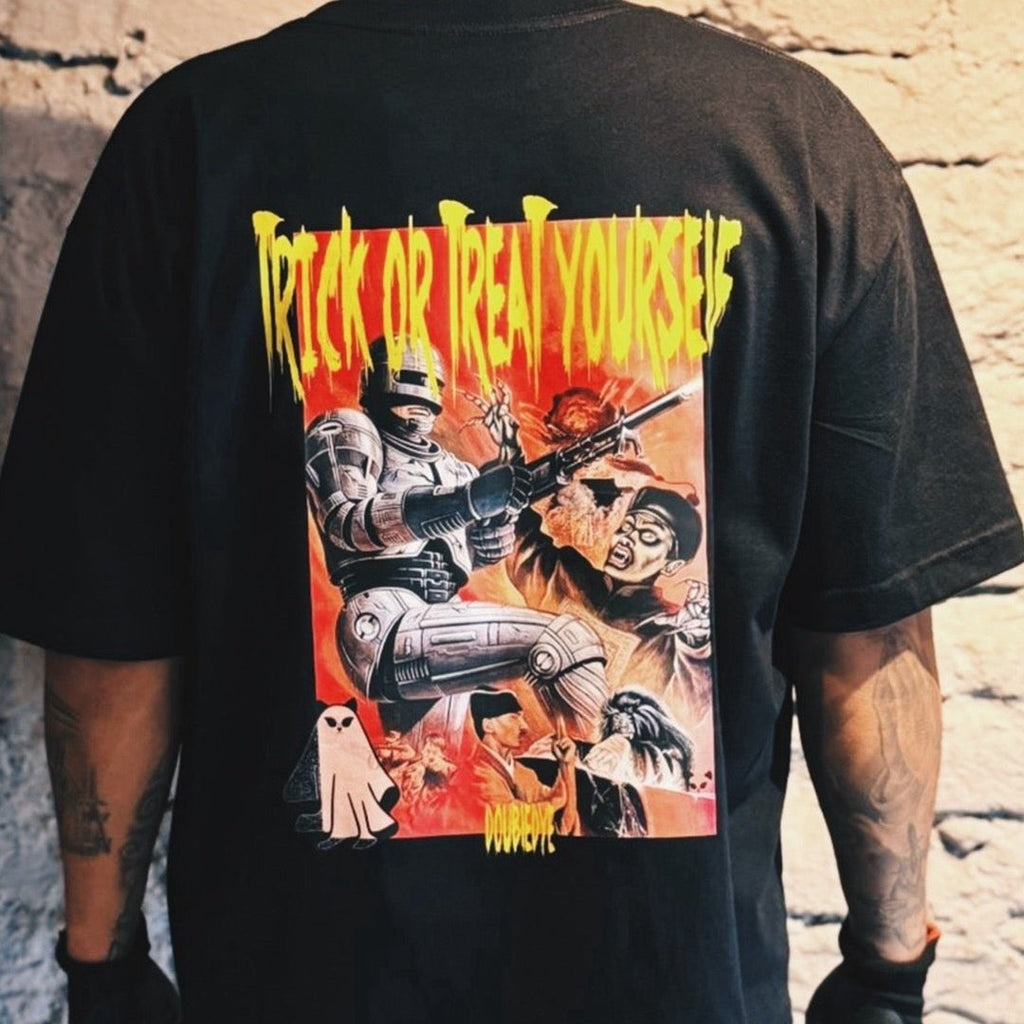 TRICK OR TREAT YOUSELF BOXY TEE