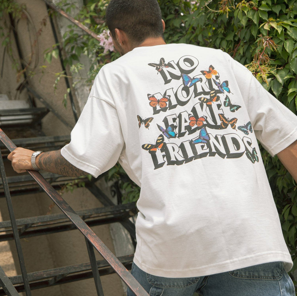 BUTTERFLIES AND FAKE FRIENDS TEE