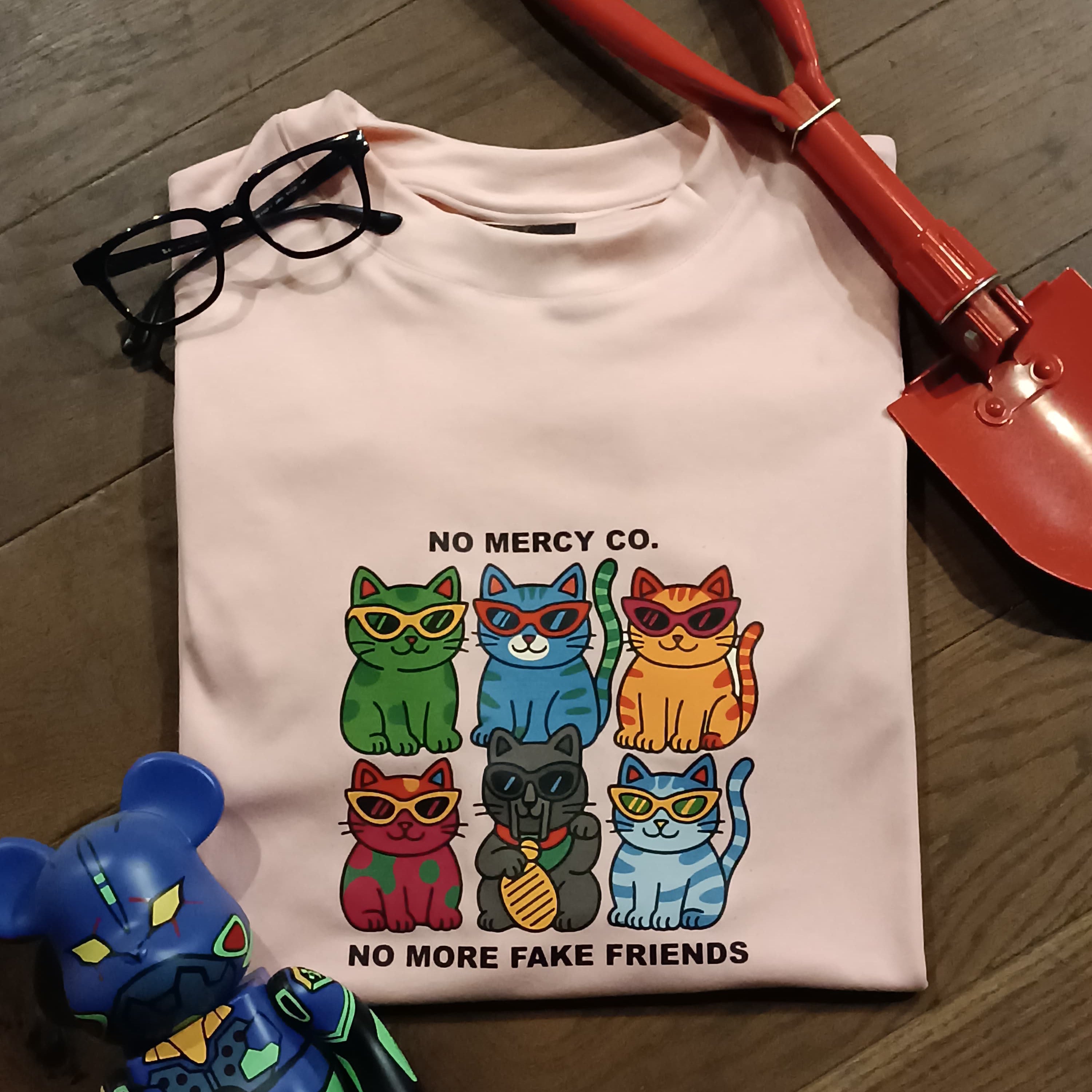 Cat Squad Oversize boxy fit Tee