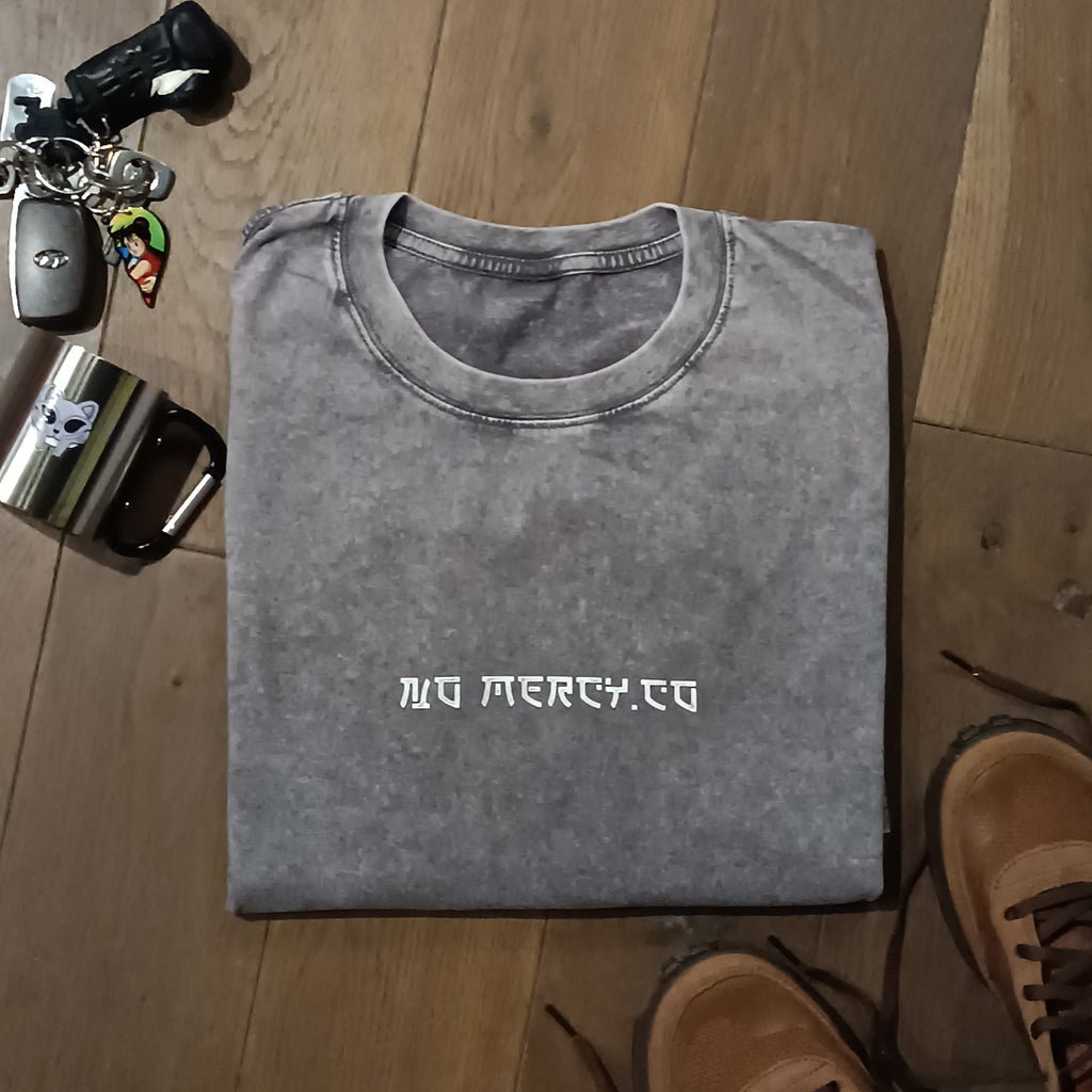 NO Fama NO Drama Gris acidwash