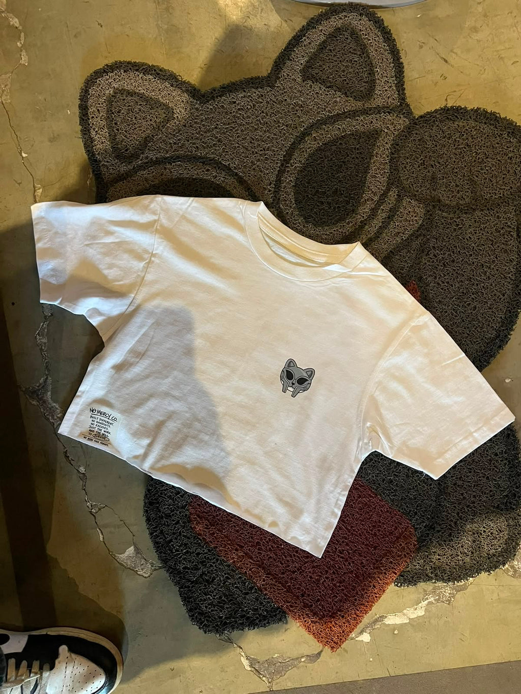 No Mercy Code Crop Top