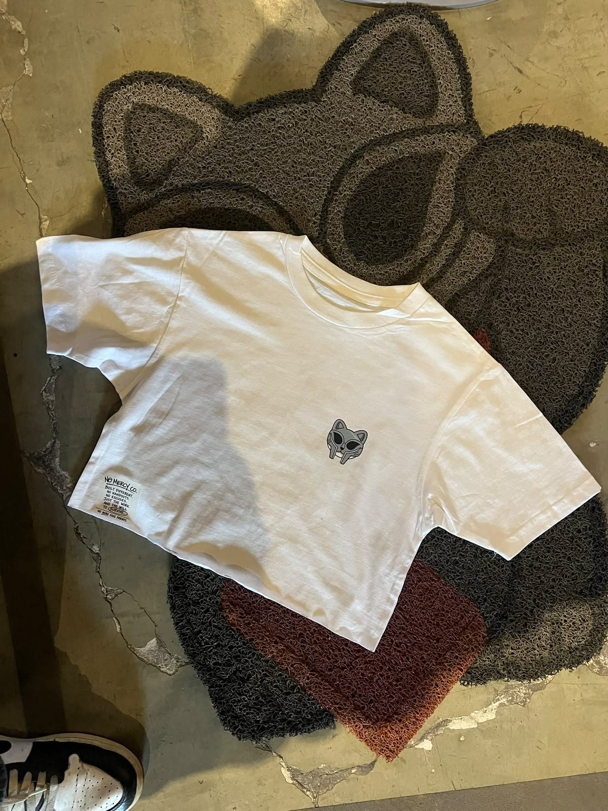 No Mercy Code Crop Top