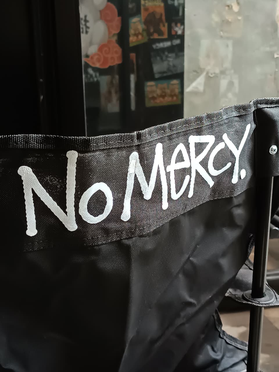 NO MERCY CAMP CHAIR