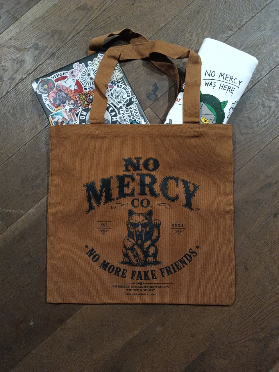 NO MERCY HERITAGE TOTE