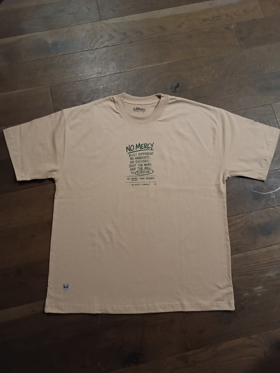 CODE TEE – KHAKI | 260G OVERSIZE