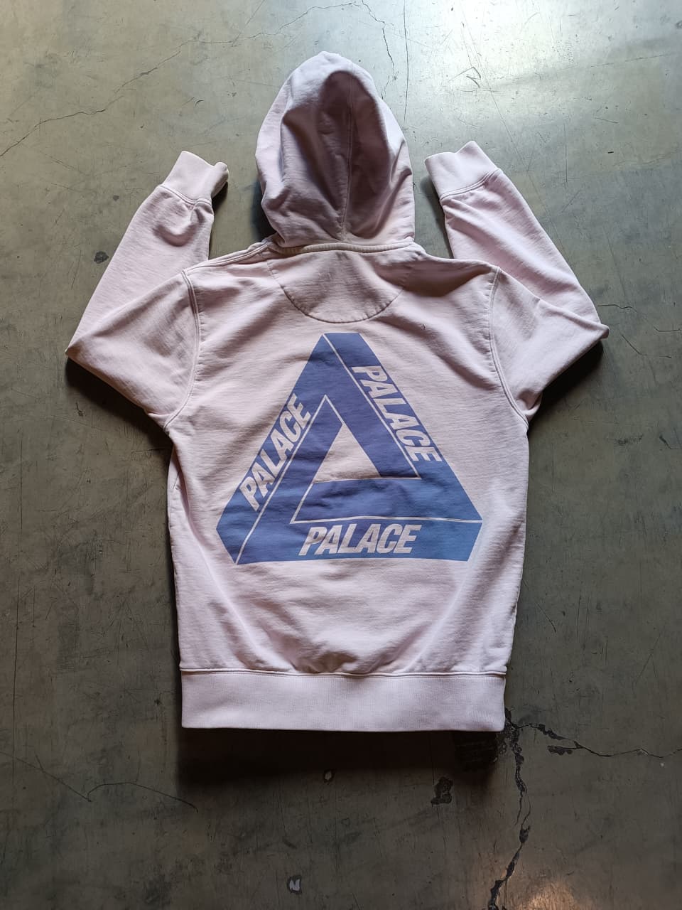Palace Tri-Ferg Hoodie Pink (Reacto Colour) Talla: S