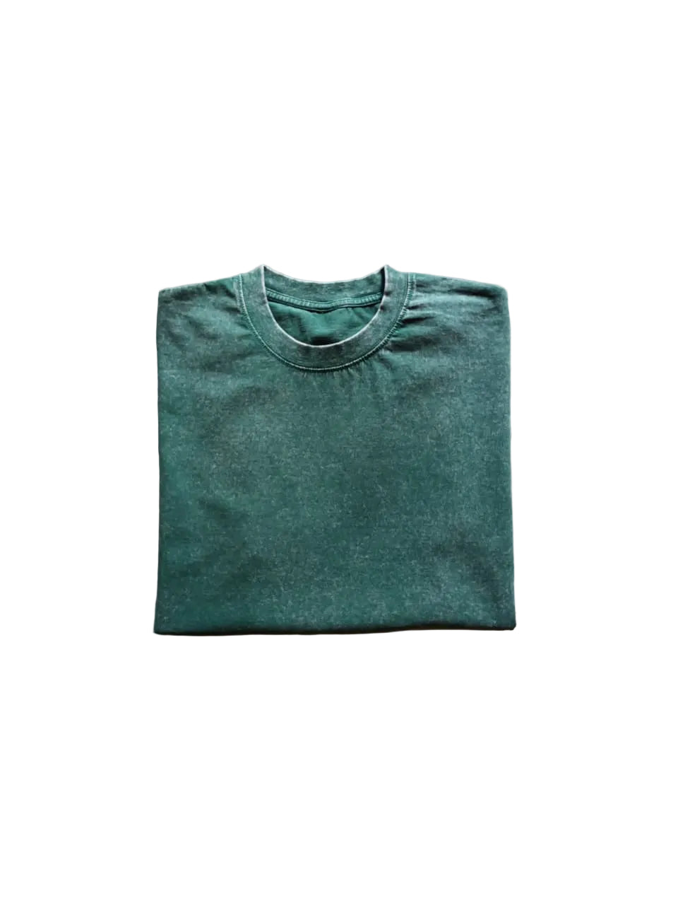 Green Acid Wash 280G Semi Oversize Tee – Blank-US