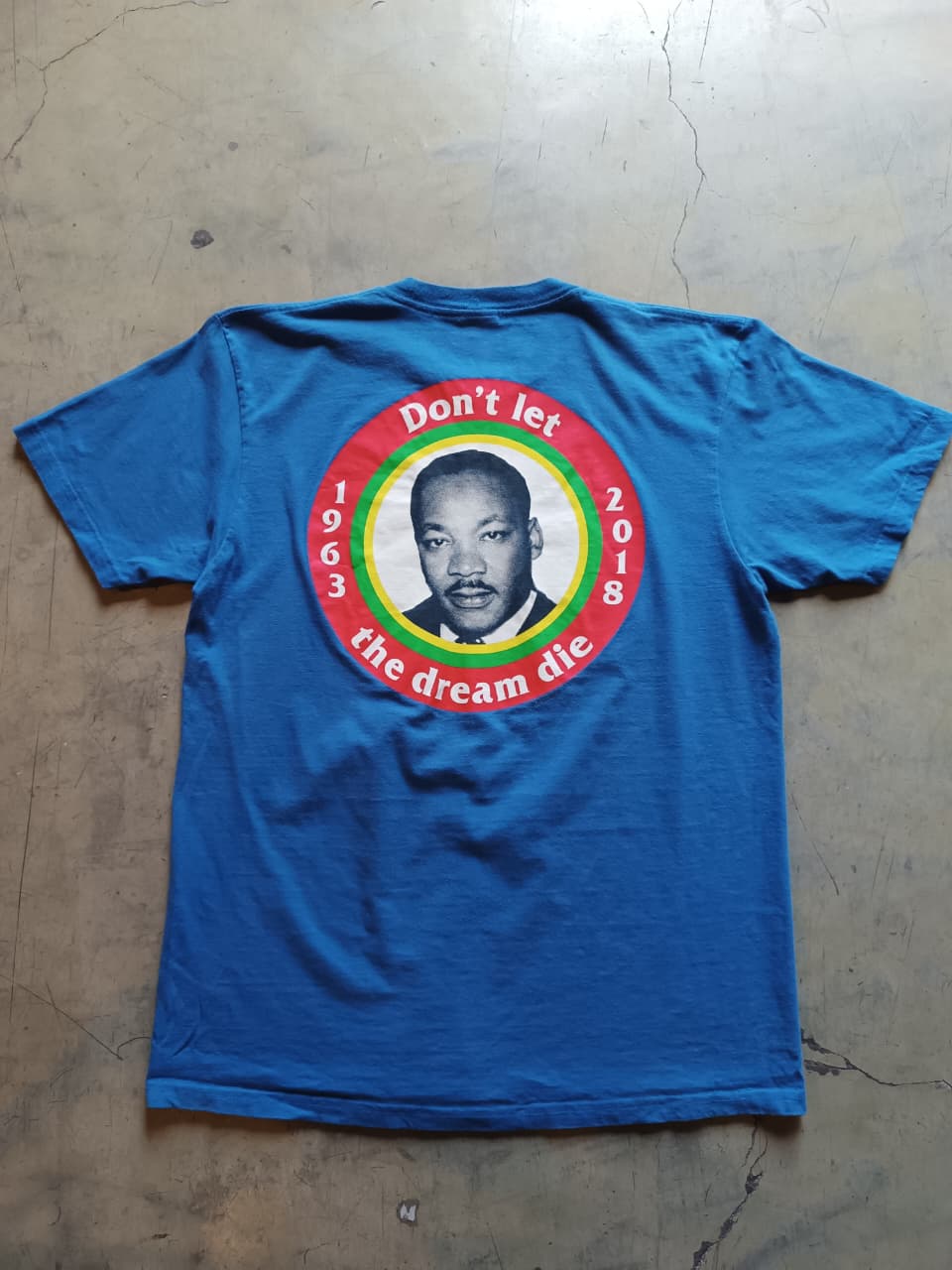 Supreme MLK Don’t Let The Dream Die Tee Blue – SS18 2018