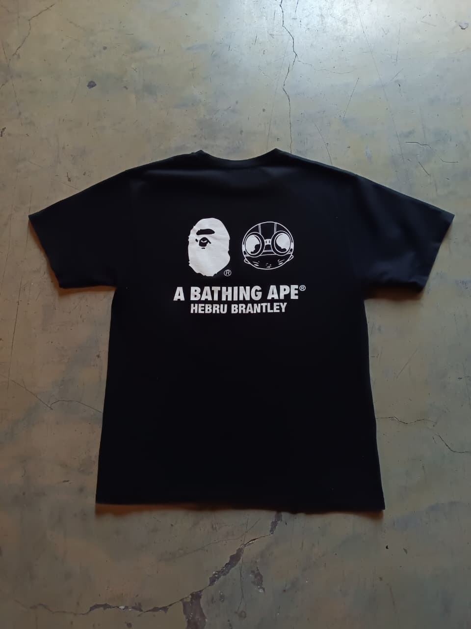 BAPE × Hebru Brantley Ape Head Flyboy Tee Black – SS18 (2018)