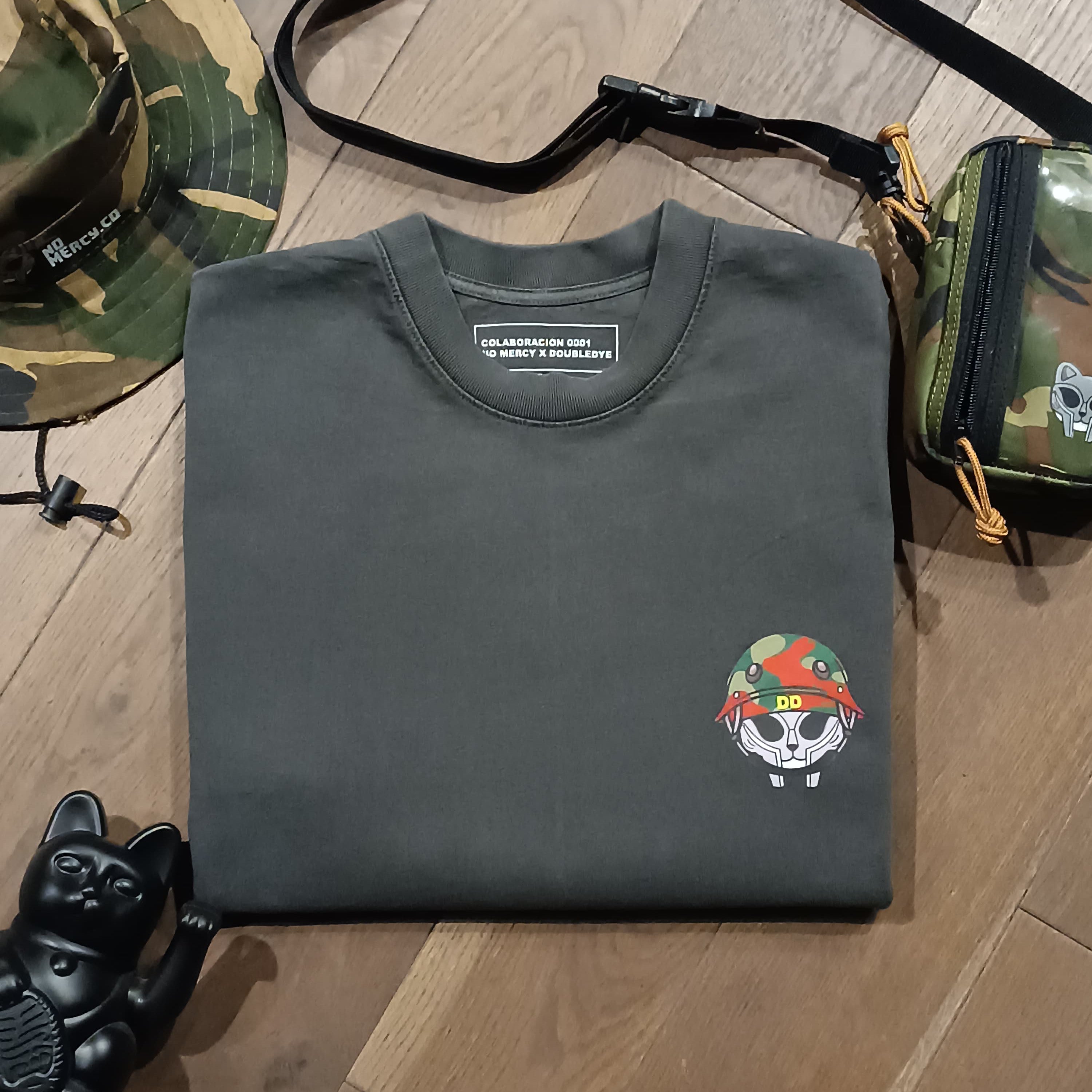 Nomercy x Doubledye Tee ¨Warrior Wear army 001¨